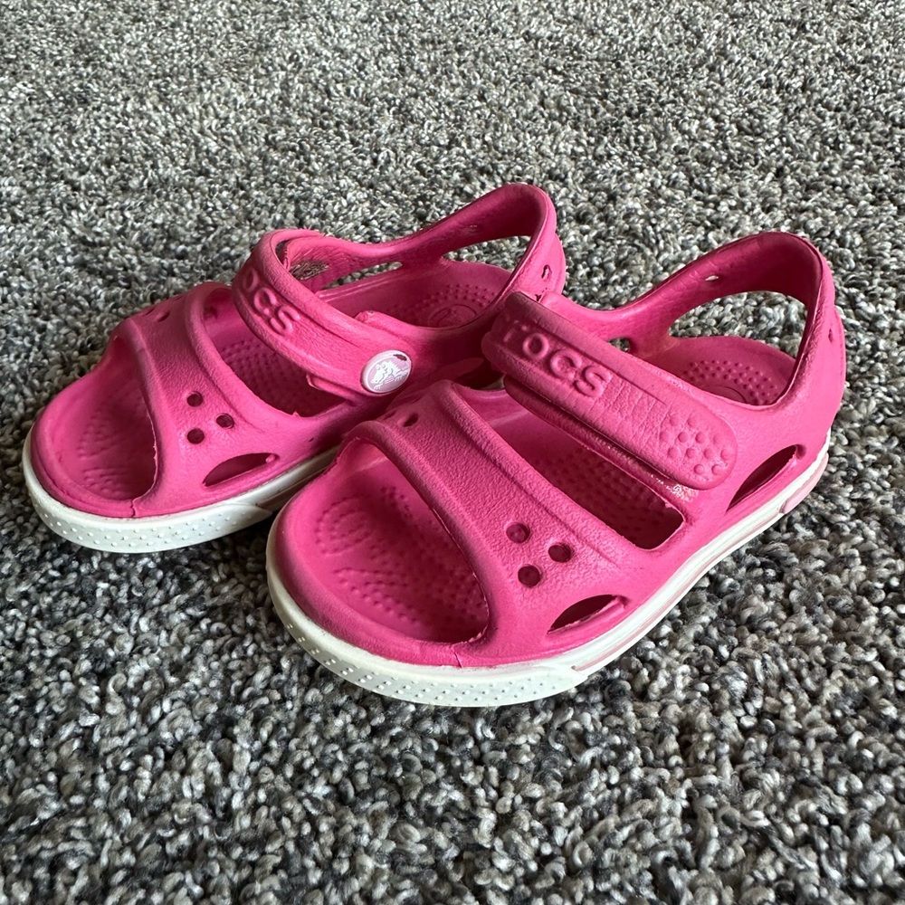 GUC Toddler Croc Sandals Sz. C5